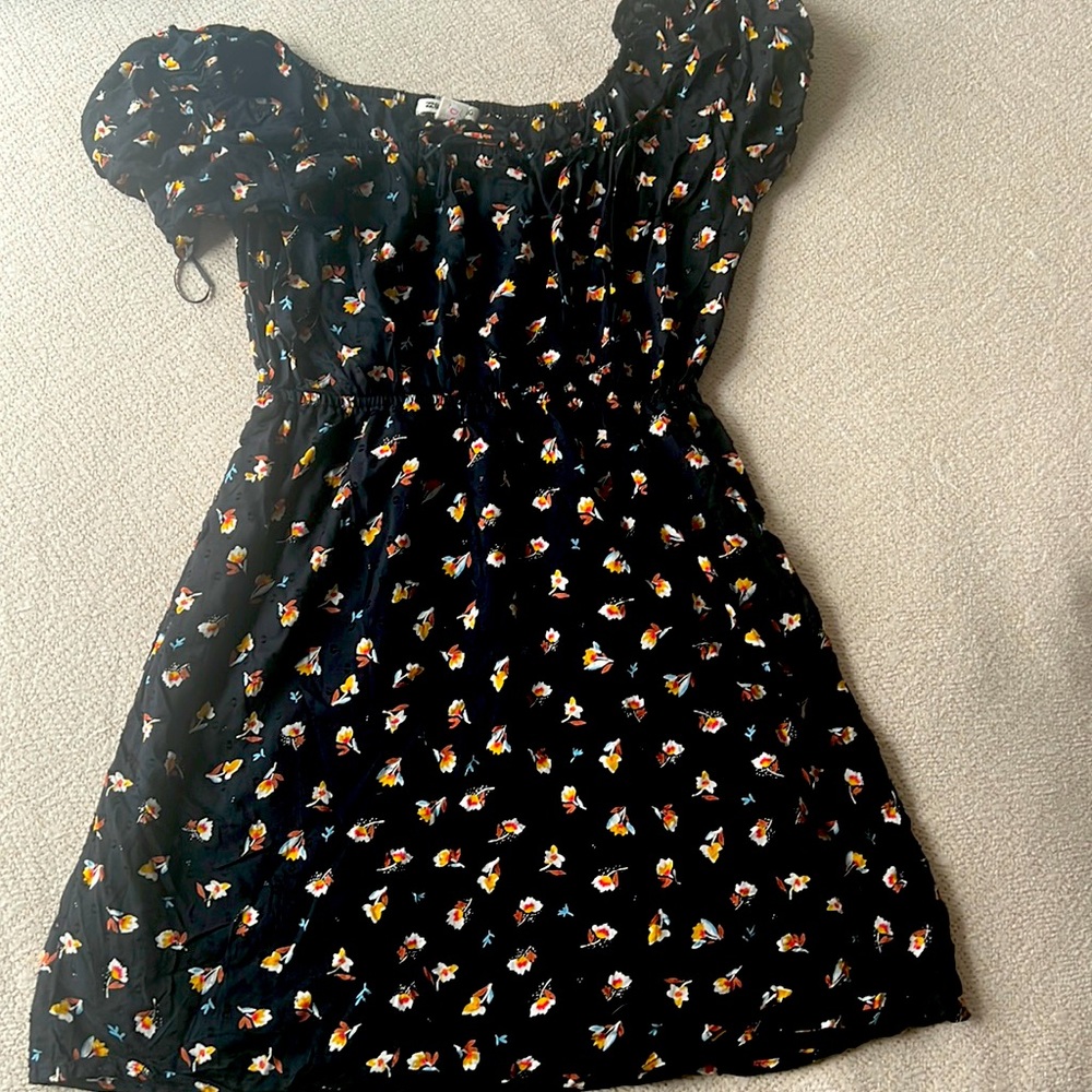 Billabong Fall For floral print minidress